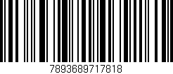 Código de barras (EAN, GTIN, SKU, ISBN): '7893689717818'