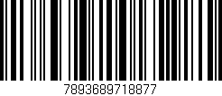 Código de barras (EAN, GTIN, SKU, ISBN): '7893689718877'