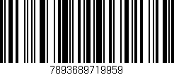 Código de barras (EAN, GTIN, SKU, ISBN): '7893689719959'