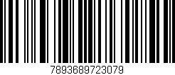 Código de barras (EAN, GTIN, SKU, ISBN): '7893689723079'