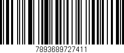 Código de barras (EAN, GTIN, SKU, ISBN): '7893689727411'