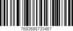 Código de barras (EAN, GTIN, SKU, ISBN): '7893689733467'