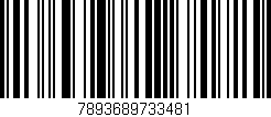 Código de barras (EAN, GTIN, SKU, ISBN): '7893689733481'