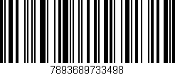 Código de barras (EAN, GTIN, SKU, ISBN): '7893689733498'