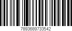 Código de barras (EAN, GTIN, SKU, ISBN): '7893689733542'