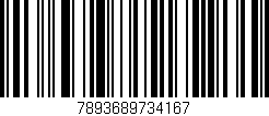 Código de barras (EAN, GTIN, SKU, ISBN): '7893689734167'