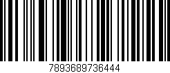Código de barras (EAN, GTIN, SKU, ISBN): '7893689736444'