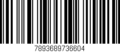 Código de barras (EAN, GTIN, SKU, ISBN): '7893689736604'