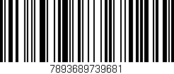 Código de barras (EAN, GTIN, SKU, ISBN): '7893689739681'
