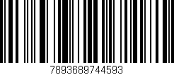 Código de barras (EAN, GTIN, SKU, ISBN): '7893689744593'