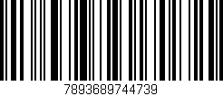 Código de barras (EAN, GTIN, SKU, ISBN): '7893689744739'