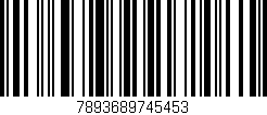 Código de barras (EAN, GTIN, SKU, ISBN): '7893689745453'