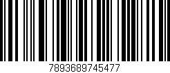 Código de barras (EAN, GTIN, SKU, ISBN): '7893689745477'