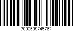 Código de barras (EAN, GTIN, SKU, ISBN): '7893689745767'