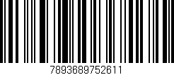 Código de barras (EAN, GTIN, SKU, ISBN): '7893689752611'