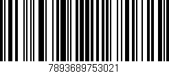 Código de barras (EAN, GTIN, SKU, ISBN): '7893689753021'