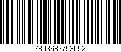 Código de barras (EAN, GTIN, SKU, ISBN): '7893689753052'