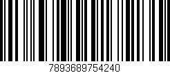 Código de barras (EAN, GTIN, SKU, ISBN): '7893689754240'