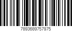 Código de barras (EAN, GTIN, SKU, ISBN): '7893689757975'