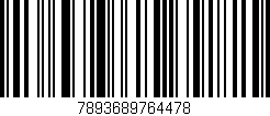 Código de barras (EAN, GTIN, SKU, ISBN): '7893689764478'