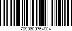 Código de barras (EAN, GTIN, SKU, ISBN): '7893689764904'