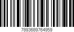 Código de barras (EAN, GTIN, SKU, ISBN): '7893689764959'