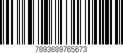 Código de barras (EAN, GTIN, SKU, ISBN): '7893689765673'