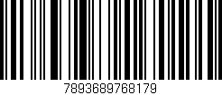 Código de barras (EAN, GTIN, SKU, ISBN): '7893689768179'