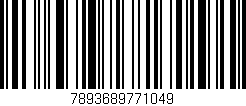 Código de barras (EAN, GTIN, SKU, ISBN): '7893689771049'