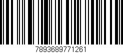 Código de barras (EAN, GTIN, SKU, ISBN): '7893689771261'