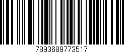 Código de barras (EAN, GTIN, SKU, ISBN): '7893689773517'