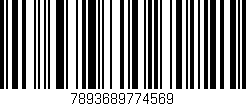 Código de barras (EAN, GTIN, SKU, ISBN): '7893689774569'