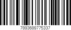 Código de barras (EAN, GTIN, SKU, ISBN): '7893689775337'