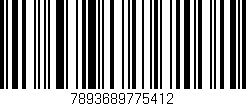 Código de barras (EAN, GTIN, SKU, ISBN): '7893689775412'