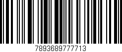 Código de barras (EAN, GTIN, SKU, ISBN): '7893689777713'