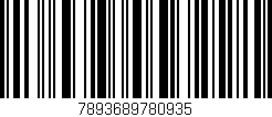 Código de barras (EAN, GTIN, SKU, ISBN): '7893689780935'