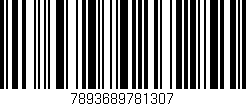 Código de barras (EAN, GTIN, SKU, ISBN): '7893689781307'