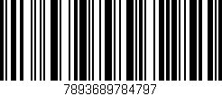 Código de barras (EAN, GTIN, SKU, ISBN): '7893689784797'