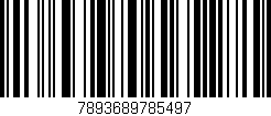 Código de barras (EAN, GTIN, SKU, ISBN): '7893689785497'