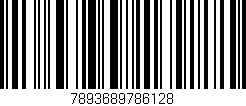 Código de barras (EAN, GTIN, SKU, ISBN): '7893689786128'