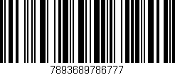 Código de barras (EAN, GTIN, SKU, ISBN): '7893689786777'