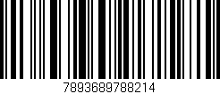 Código de barras (EAN, GTIN, SKU, ISBN): '7893689788214'