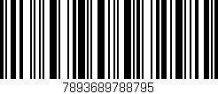 Código de barras (EAN, GTIN, SKU, ISBN): '7893689788795'