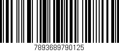 Código de barras (EAN, GTIN, SKU, ISBN): '7893689790125'