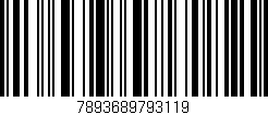 Código de barras (EAN, GTIN, SKU, ISBN): '7893689793119'