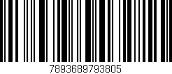 Código de barras (EAN, GTIN, SKU, ISBN): '7893689793805'