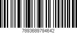 Código de barras (EAN, GTIN, SKU, ISBN): '7893689794642'
