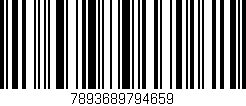 Código de barras (EAN, GTIN, SKU, ISBN): '7893689794659'