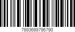 Código de barras (EAN, GTIN, SKU, ISBN): '7893689796790'