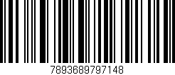 Código de barras (EAN, GTIN, SKU, ISBN): '7893689797148'